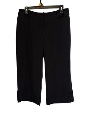 3/$20 Cato Black Women's Capri Pants